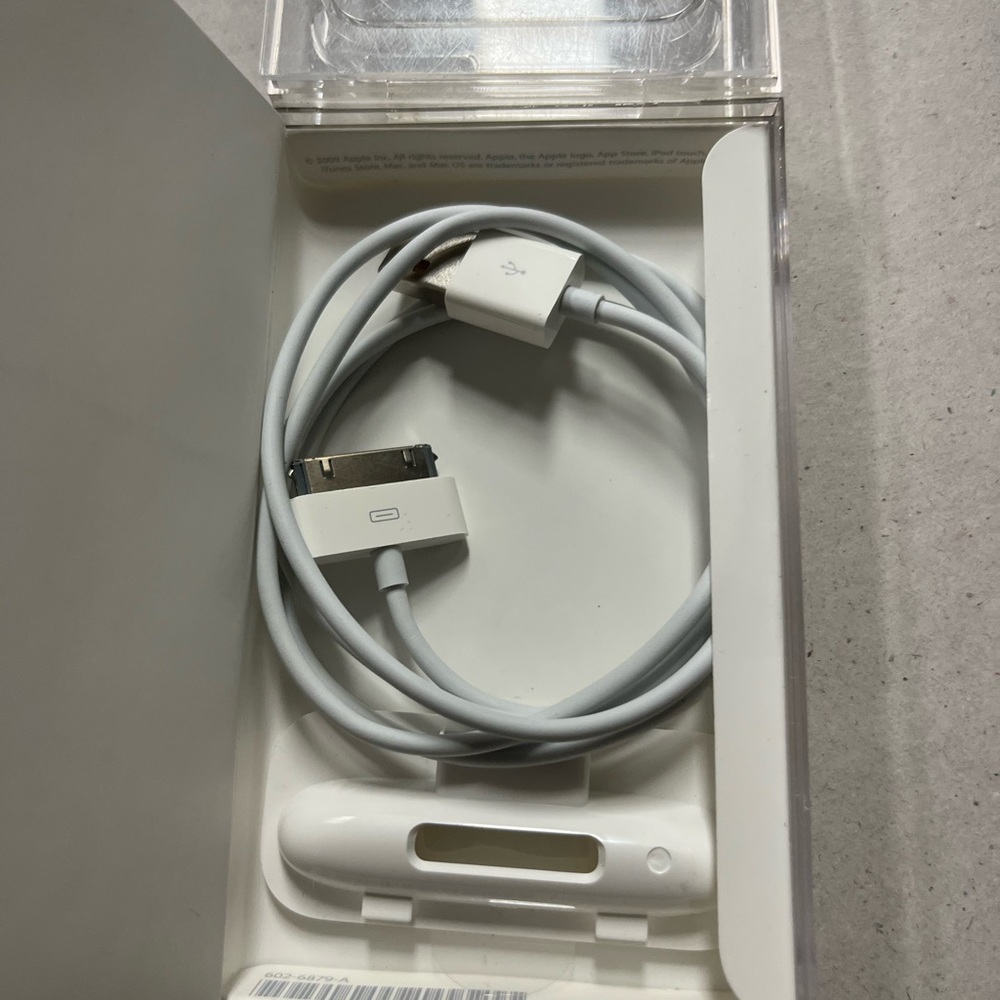 iPod Touch White Charging Cable with Dock Connector